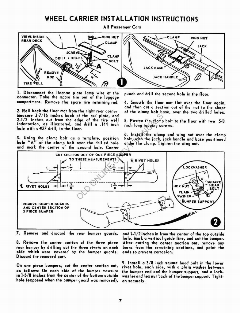 1955 Chevrolet Accessories Manual Page 76